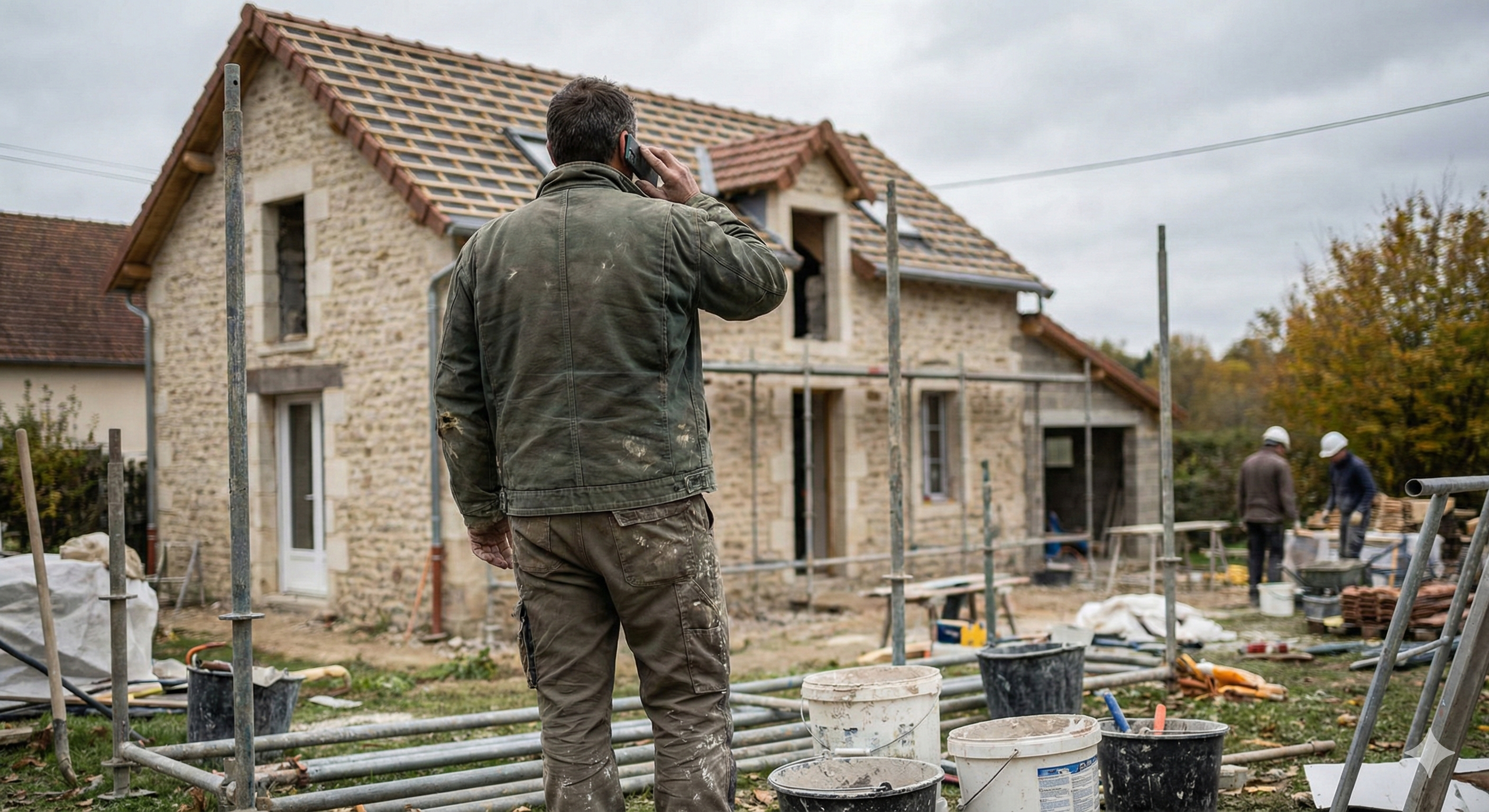 Dirigeant BTP en situation de surcharge malgré une équipe